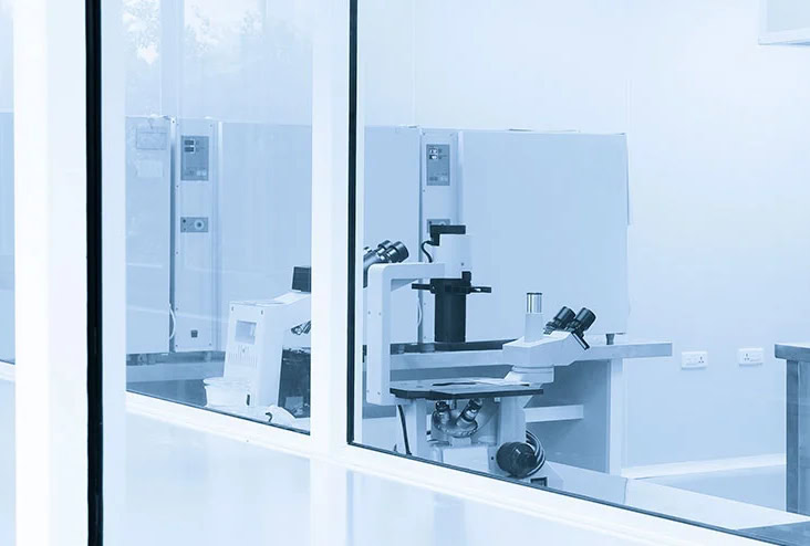 aes modular cleanroom build at a pharmaceutical organization